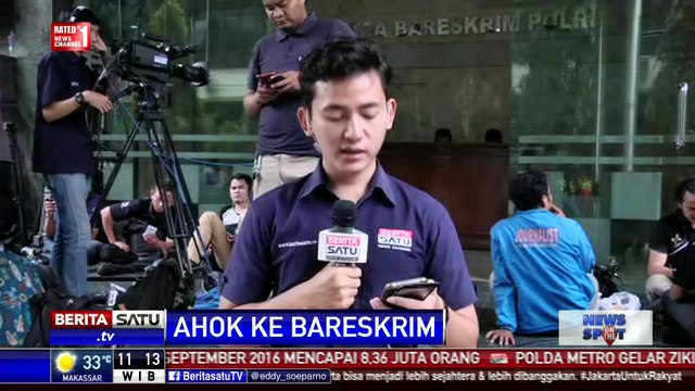 Ahok Diperiksa Bareskrim Polri Terkait Kasus Penistaan Agama