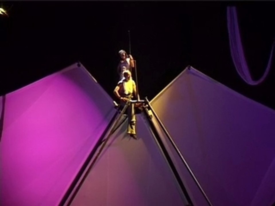 la famille rastacouere fait du théâtre