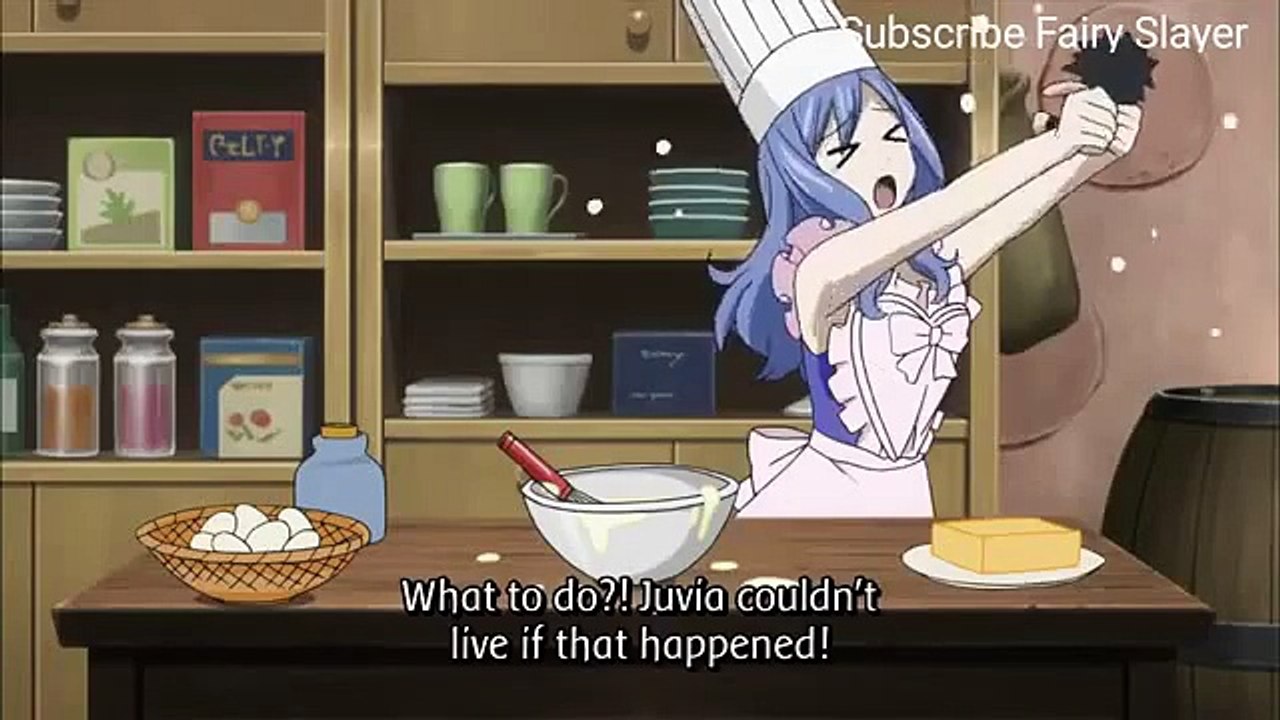Juvia Cooking Funny