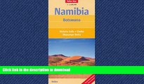 READ THE NEW BOOK Namibia 1:1,500,000   Botswana West / Victoria Falls Travel Map, waterproof,