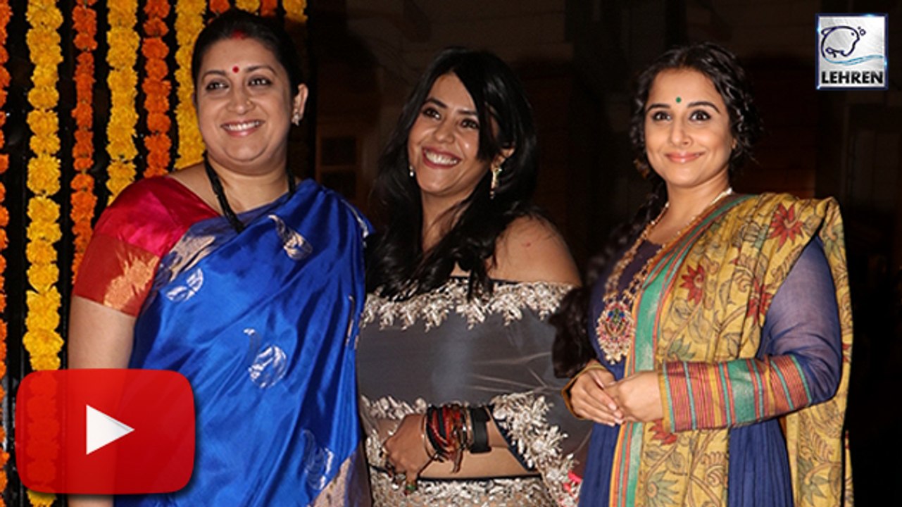 Bollywood Celebs SPOTTED At Ekta Kapoor's Diwali Bash