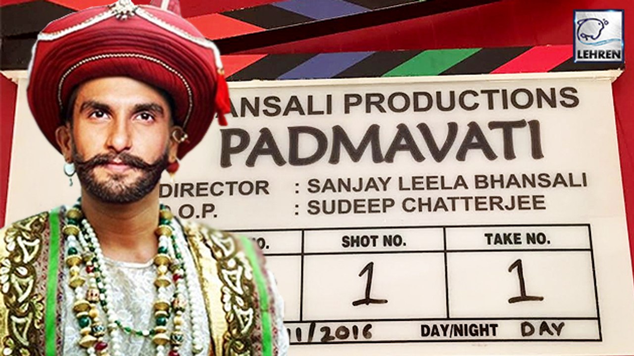 Padmavati: Shoot Starts With Ranveer Singh | Deepika Padukone, Shahid Kapoor