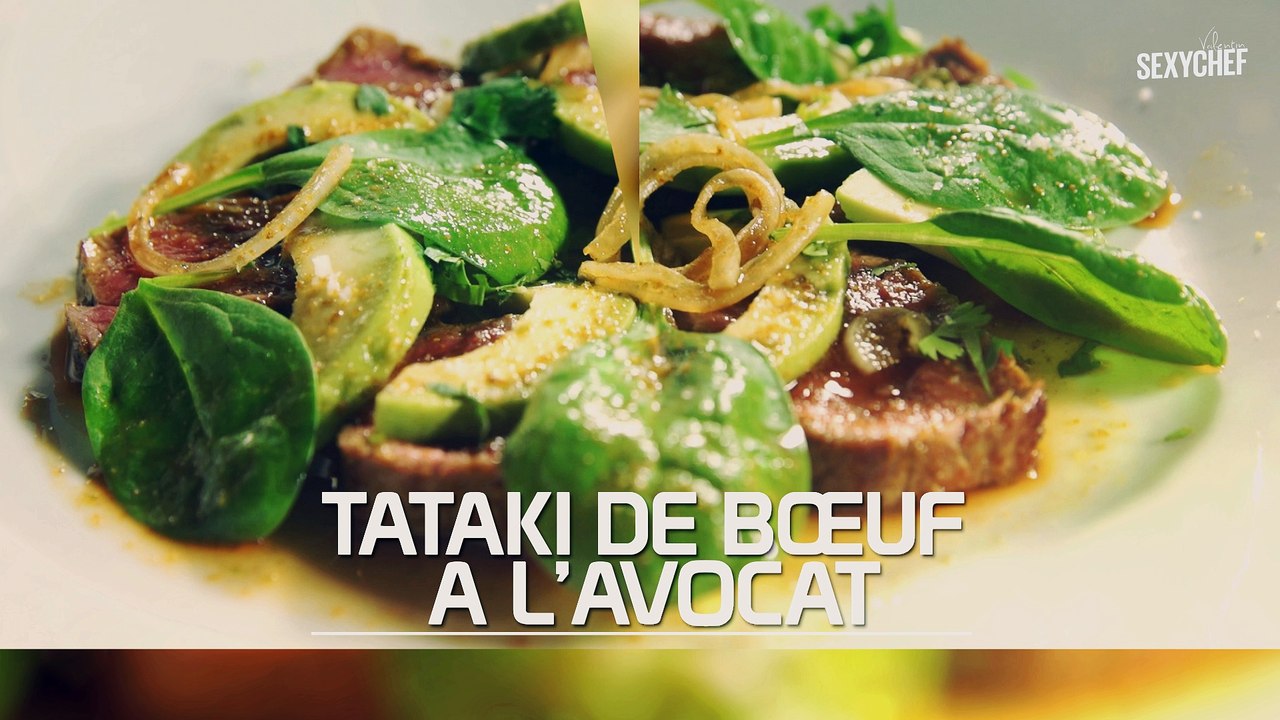 Recette de TATAKI de boeuf… à l’AVOCAT
