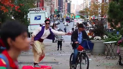 ALADDIN MAGIC CARPET PRANK