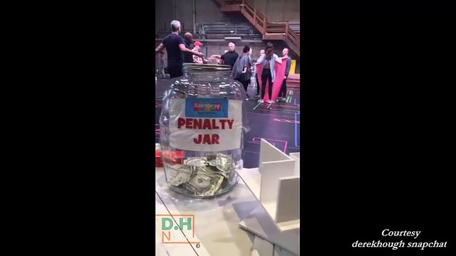 Fun at Hairspray Live Rehearsals with Derek Hough and more - November 1-2, 2016 (Social media posts)