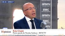 Eric Ciotti : « La responsabilité de François Bayrou est lourde »
