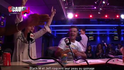 Black M et Jeff risquent leur peau au gainage - C'Cauet sur NRJ