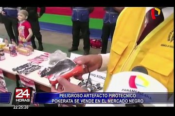 Escolares recibieron charlas por el uso indebido de pirotécnicos