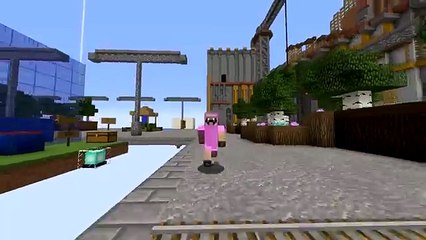 FIGHTING AN INVISIBLE BOSS !   Minecraft(360p)