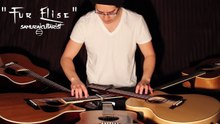 La prestation de ce guitariste avec 5 guitares émerveillera plus d'un