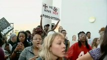 Protestas en una Universidad de Luisiana por la presencia de un exlíder del Ku Klux Klan