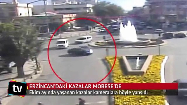 Erzincan'daki kazalar MOBESE'de
