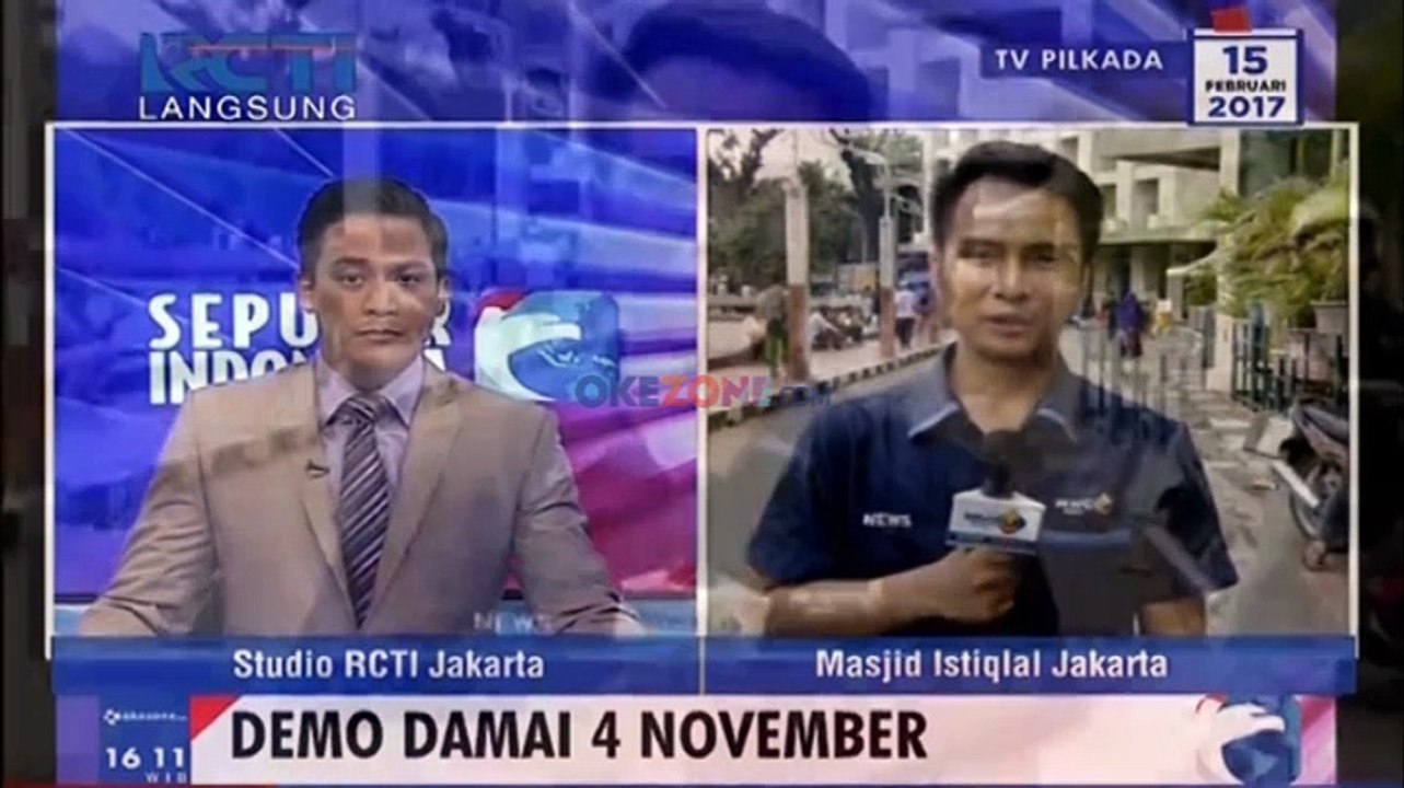 Massa Ormas Terus Berdatangan ke Masjid Istiqlal