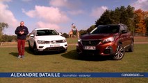 Comparatif Peugeot 3008 vs Volkswagen Tiguan