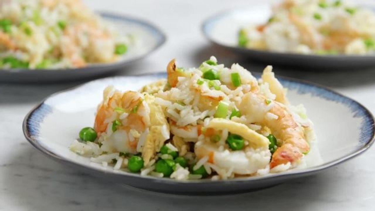 Skip Delivery and Make Healthy Shrimp Fried Rice at Home