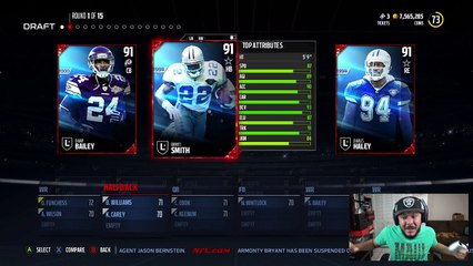 BEST RECORD DRAFT!! MADDEN 17 DRAFT CHAMPIONS