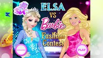 Elsa VS Barbie Fashion Contest Game - Barbie Dressup Games For Girls HD