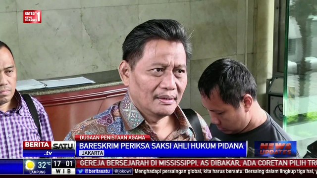 Ahli Hukum Pidana UI Diperiksa Kasus Ahok
