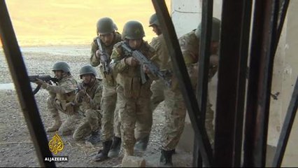 Battle for Mosul: Turkish-trained Nineveh guards on the ground