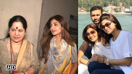 Shilpa Shetty trying to cope up her Mother Sunanda