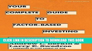 Best Seller Your Complete Guide to Factor-Based Investing: The Way Smart Money Invests Today Free