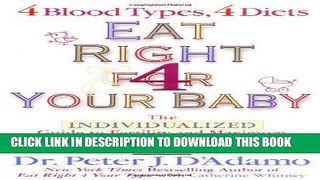 Read Now Eat Right for Your Baby: The Individulized Guide to Fertility and Maximum Heatlh During