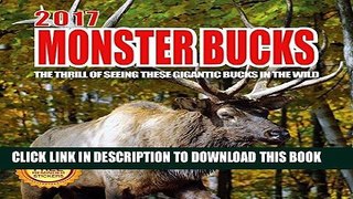 Ebook 2017 Monster Bucks Calendar - 12 x 12 Wall Calendar - 210 Free Reminder Stickers Free Read