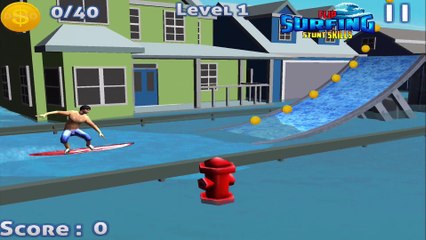 Flip Surfing Stunt Skill- Free Surfer Diving Games