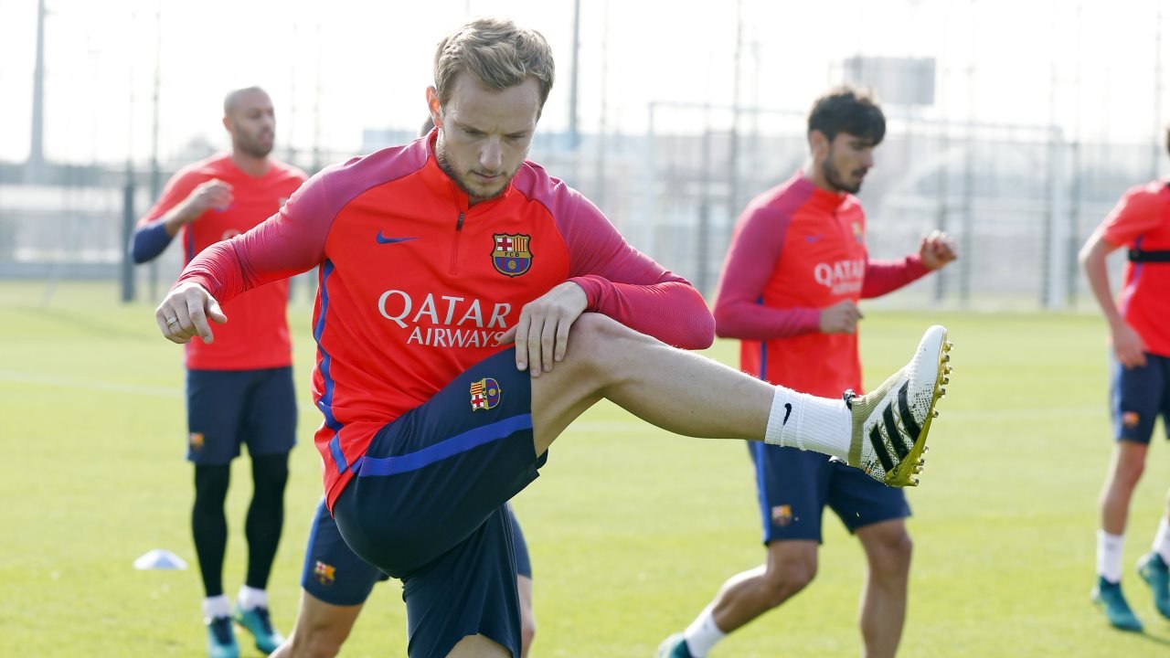 FC Barcelona training session: Preparations for...