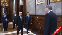 Cumhurbaşkanı Erdoğan, MHP lideri Bahçeli’yi kabul etti