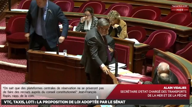 Proposition de loi sur les VTC et les taxis - Les matins du Sénat (03/11/2016)