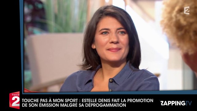 Amanda : Estelle Denis fait la promo de Touche pas à mon sport, alors que l’émission s’arrête