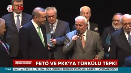 Külliye'de FETÖ türküsü ayakta alkışlandı
