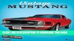 Best Seller 2017 Vintage Ford Mustangs Wall Calendar Free Read