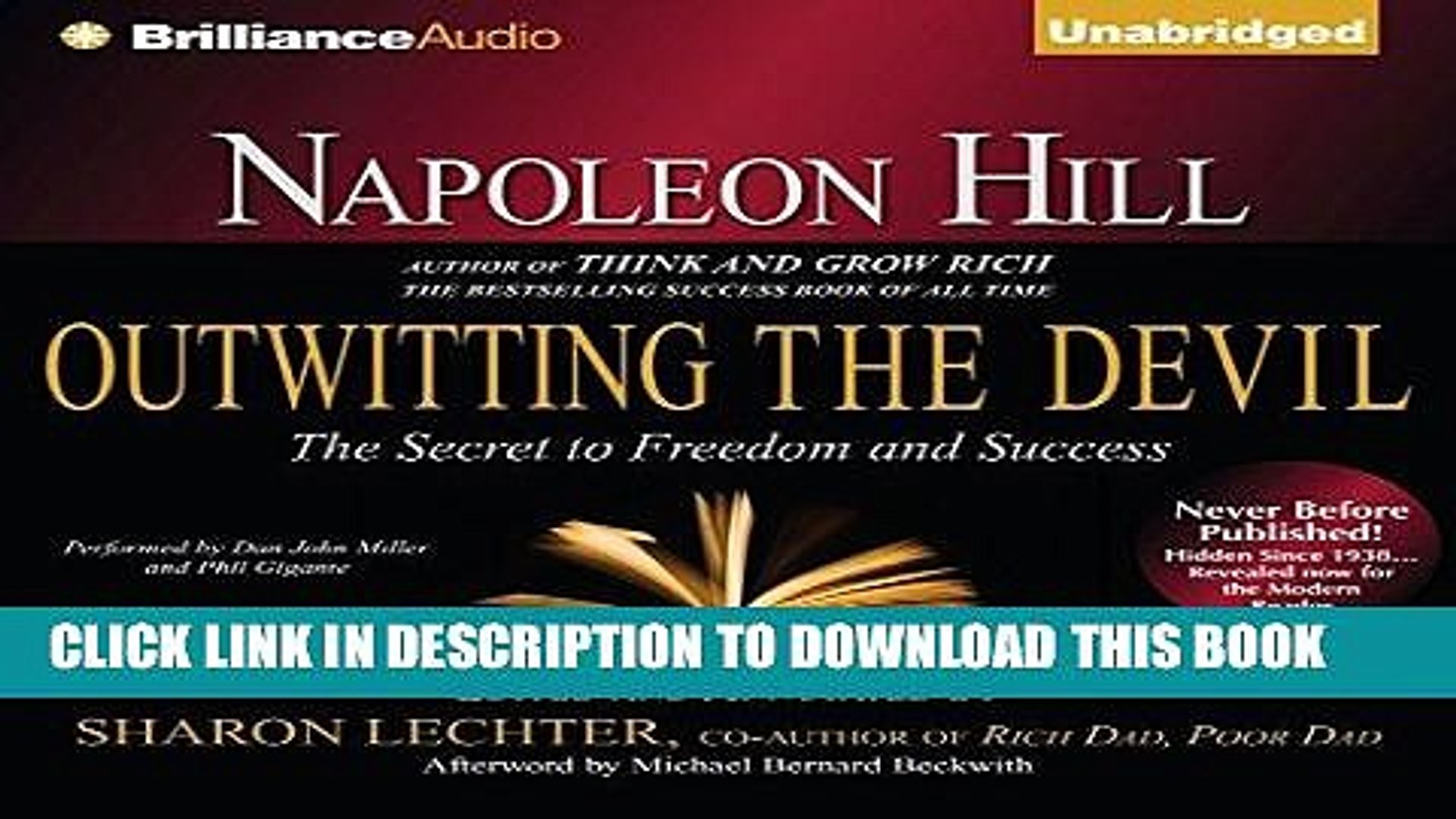 Ebook Napoleon Hill S Outwitting The Devil The Secret To Freedom