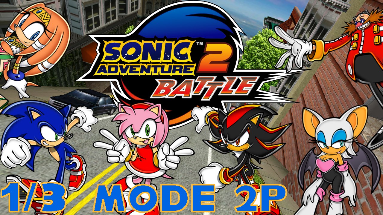 Let's play Sonic Adventure 2 Battle avec MarioandOlimar partie 1