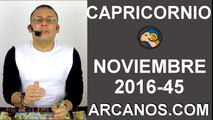 CAPRICORNIO HOROSCOPO SEMANAL 30 OCTUBRE a 5 NOVIEMBRE 2016-ARCANOS.COM