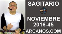 SAGITARIO HOROSCOPO SEMANAL 30 OCTUBRE a 5 NOVIEMBRE 2016-ARCANOS.COM