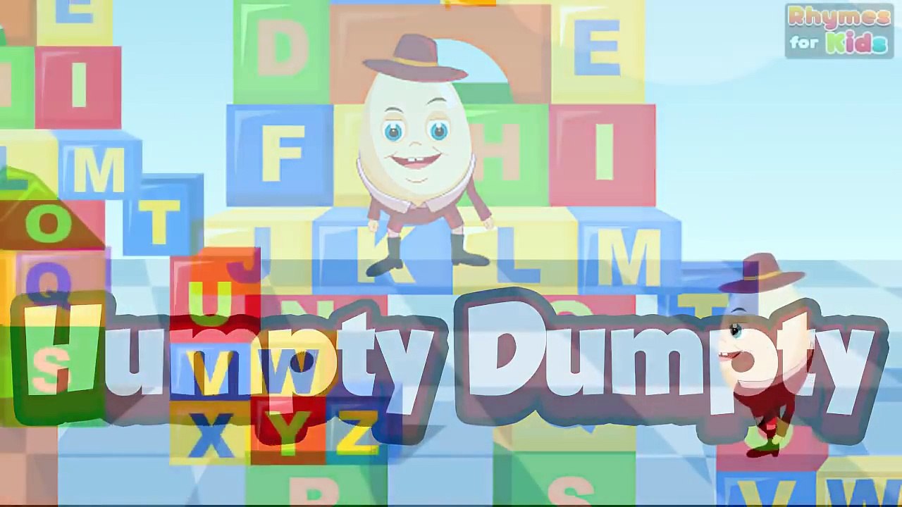 Humpty dumpty nursery rhyme! Humpty dumpty sat on a wall! humpty dumpty jukebox