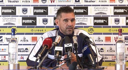 Conférence - Le coach avant Bordeaux-Lorient