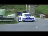 E30 BMW tearing up the hill climb!!