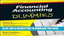 Best Seller Financial Accounting For Dummies Free Download