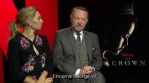 THE CROWN : interview de Vanessa Kirby (Margaret) et Jared Harris (George VI)