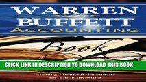 Ebook Warren Buffett Accounting Book: Reading Financial Statements for Value Investing Free Read
