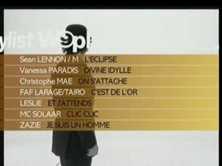 Sean Lennon et M - l'eclipse (le clip)