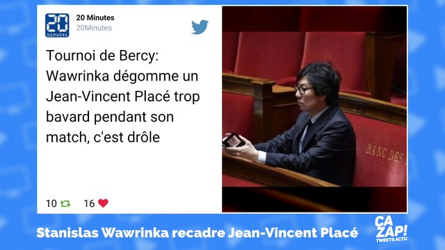 Le joueur de tennis Stanislas Wawrinka recadre Jean-Vincent Placé en plein match : les internautes réagissent !