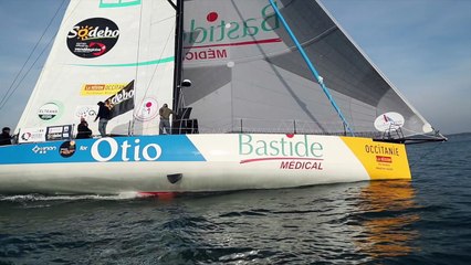 Une journee en mer avec Kito avant depart VG2016