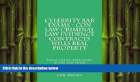 FULL ONLINE  Celebrity Bar Exams - Con law Criminal law Evidence Contracts Wills Real Property: