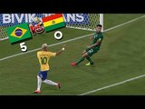 Brazil 5-0 Bolivia - GOALS - Qualifying Cup 2018