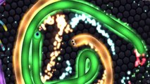 Slither.io Tricky Snake Pro Skill Slitherio Epic Moments!